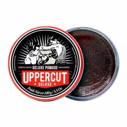 Uppercut Deluxe Pomade - Помада для укладки волос сильной фиксации 100 гр — изображение 5