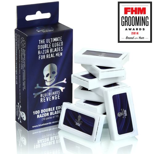 The Bluebeards Revenge Double Edge Razor Blades - Сменные лезвия для бритья 10 шт — изображение 3