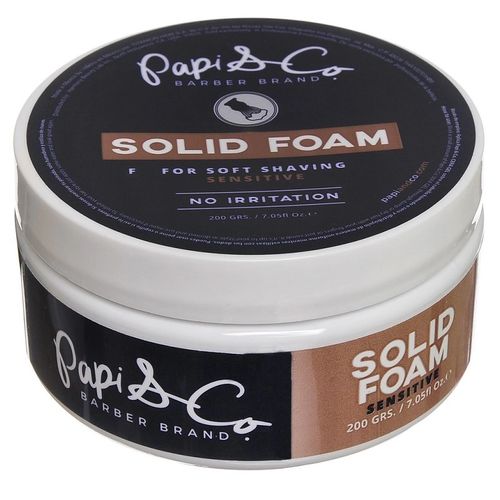 Papi & Co Solid Foam - Твердая пена для бритья 200 гр — изображение 2