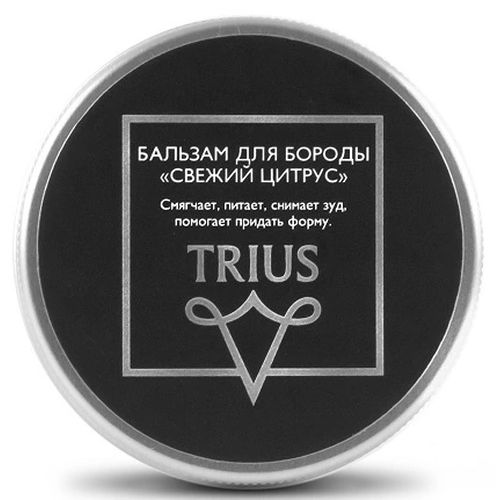 Trius Beard Balm - Бальзам для бороды Свежий цитрус 50 мл — изображение 2