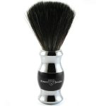 Edwin Jagger 21SB366CR - Помазок черная смола искусственный ворс