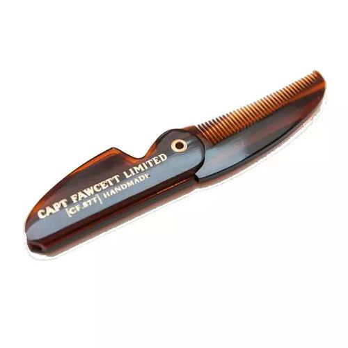 Captain Fawcett Folding Pocket Moustache Comb - Складная расческа для усов — изображение 4