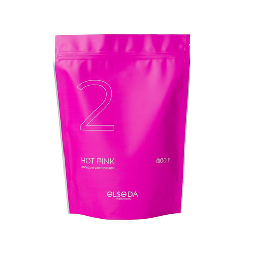 Воск пленочный Elseda 800гр Hot pink