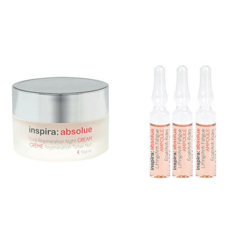 Инспира Косметикс Набор "Легкий ночной лифтинг-уход", 2 продукта (Inspira Cosmetics, Inspira Absolue)