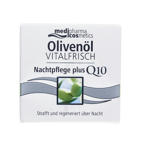 Медифарма Косметикс Ночной крем для лица против морщин Olivenol Vitalfrisch, 50 мл (Medipharma Cosmetics, Olivenol) — изображение 3