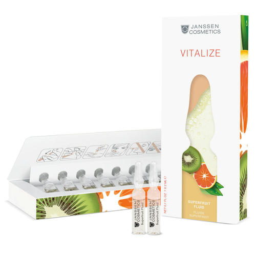 Янсен Косметикс Фруктовые ампулы с витамином С Superfruit Fluid, 7 х 2 мл (Janssen Cosmetics, Ampoules)