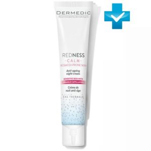 Дермедик Антивозрастной ночной крем Calm Anti-aging night cream, 40 мл (Dermedic, Redness)