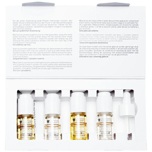 Янсен Косметикс Двухфазный осветляющий комплекс 2-Phase Melafadin Concentrate, 4 х 10 мл (Janssen Cosmetics, Fair Skin) — изображение 2