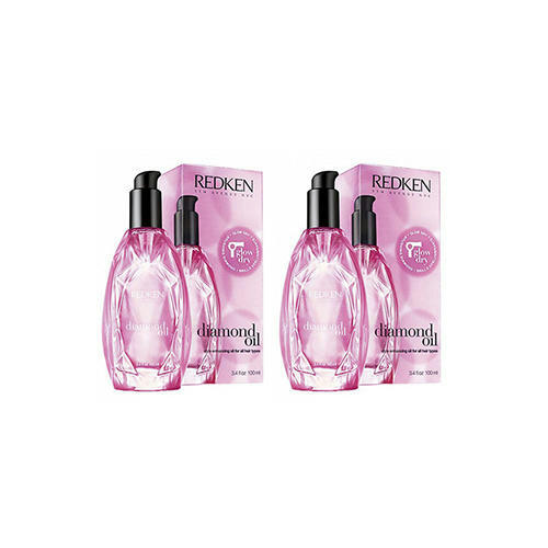 Редкен Комплект Diamond Oil Glow Dry Термозащитное масло для сияния волос 2 шт х 100 мл (Redken, Уход за волосами)