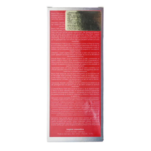 Инспира Косметикс Ампулы для мгновенного лифтинга и сияния кожи Lifting anti-fatigue ampoule, 7 ампул х 2 мл (Inspira Cosmetics, Inspira Absolue) — изображение 3