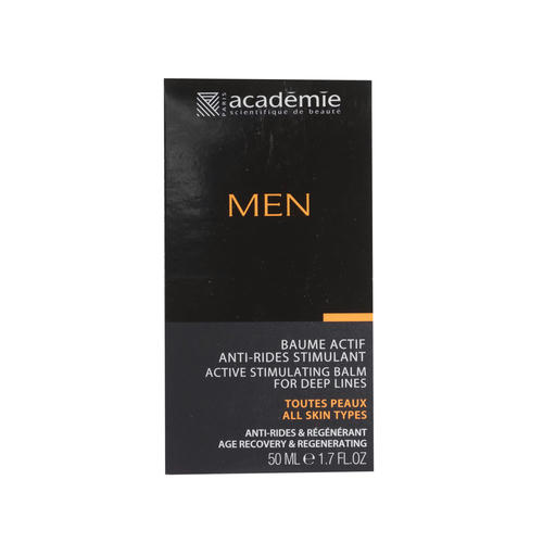 Академи Активный стимулирующий бальзам от морщин Baume Actif Anti-Rides Stimulant, 50 мл (Academie, Academie Men) — изображение 3