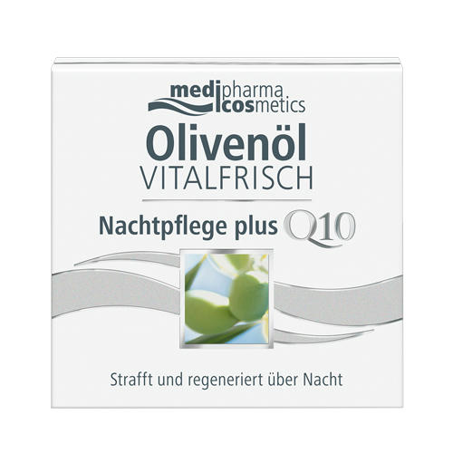 Медифарма Косметикс Ночной крем для лица против морщин Olivenol Vitalfrisch, 50 мл (Medipharma Cosmetics, Olivenol)