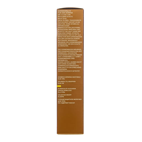 Академи Солнцезащитное молочко для тела SPF 15 'Body Sunscreen Milk SPF 15' 150 мл (Academie, Bronzecran) — изображение 4