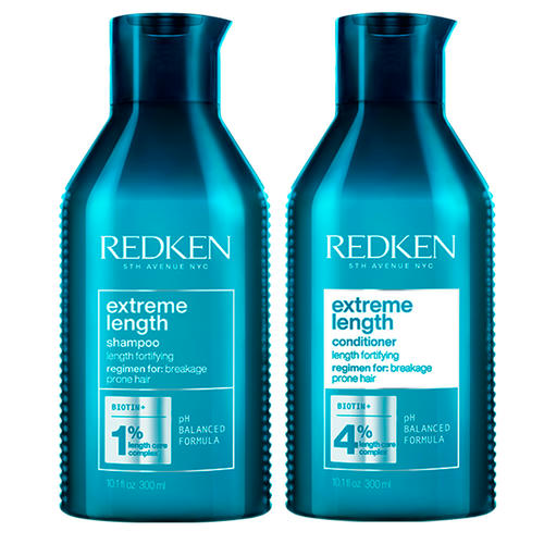 Редкен Набор: Шампунь для укрепления волос, склонных к ломкости, 300 мл + Кондиционер для укрепления волос, склонных к ломкости, 300 мл (Redken, Уход за волосами)