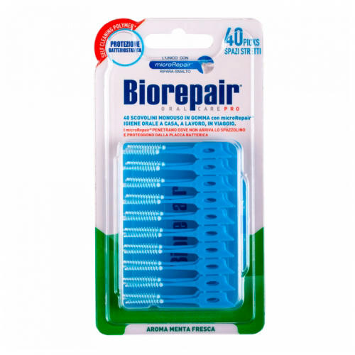 Биорепейр Одноразовые мягкие ершики зауженные 40 шт. (Biorepair, Уход за зубами) — изображение 2