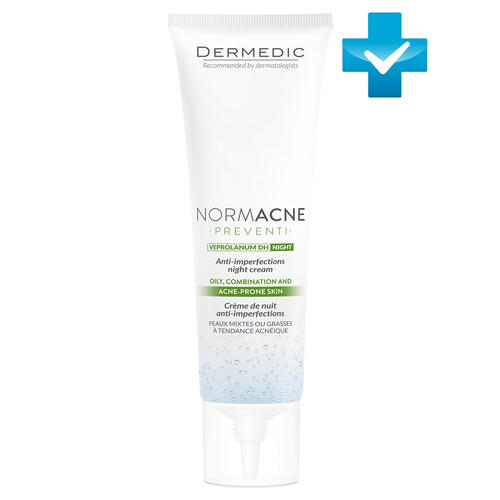 Дермедик Ночной крем против несовершенств Нормакне Anti-Imperfections Night Cream, 40 мл (Dermedic, Normacne)