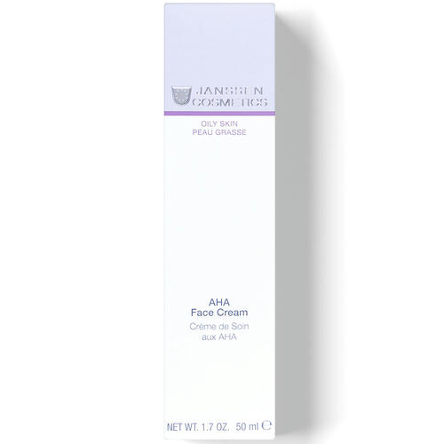 Янсен Косметикс Легкий активный крем с фруктовыми кислотами AHA Face Cream, 50 мл (Janssen Cosmetics, Oily skin) — изображение 3