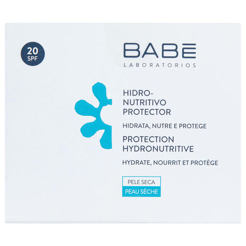 Увлажняющий питательный крем для лица SPF 20, 50 мл (Babe Laboratorios, Cleansing & Moisturizing) — изображение 2