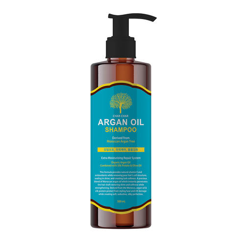 Evas Char Char Шампунь для волос Аргановый Argan Oil Shampoo — изображение 3
