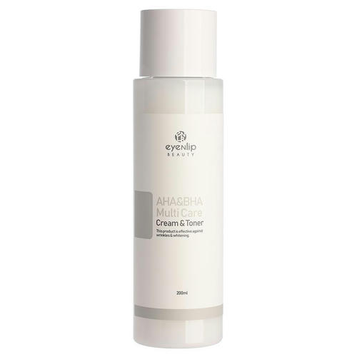 Eyenlip Тонер - крем с кислотами 2 в1 Aha & Bha Multi Care Cream & Toner 200 мл