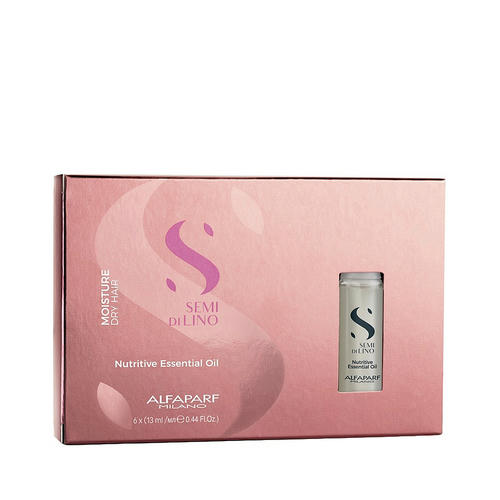 Alfaparf SDL M Nutritive Essential Oil - Масло увлажняющее для питания сухих волос 6 ампул по 13 мл