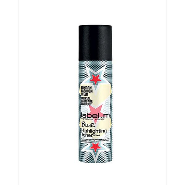 TONI&GUY label.m Highlighting Toner Blue - Тонирующий Блеск-Спрей Голубой 150 мл