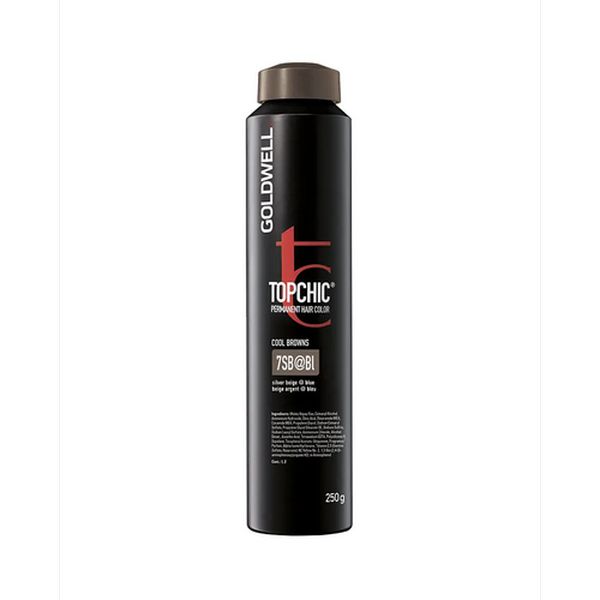 Goldwell Topchic - Краска для волос 7SB@BL серебристо-бежевый 250 мл