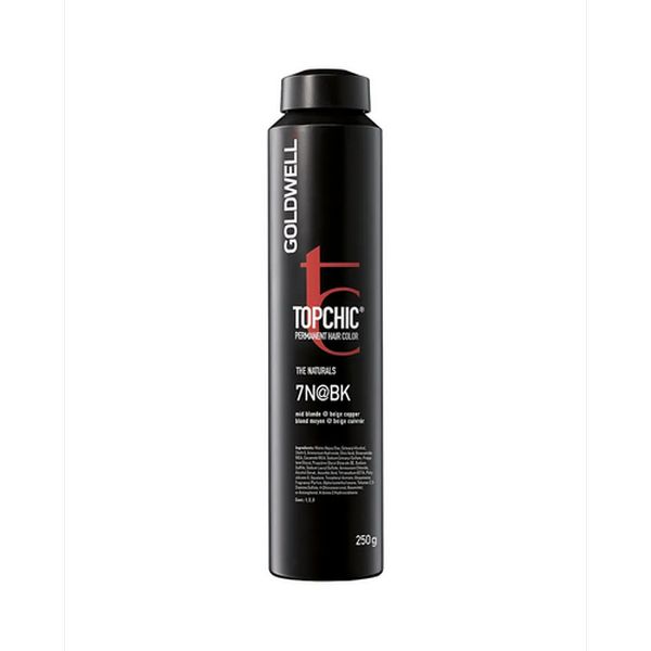 Goldwell Topchic - Краска для волос 7N@BK средний блонд с бежево-медным сиянием (осенний блонд) 250 мл