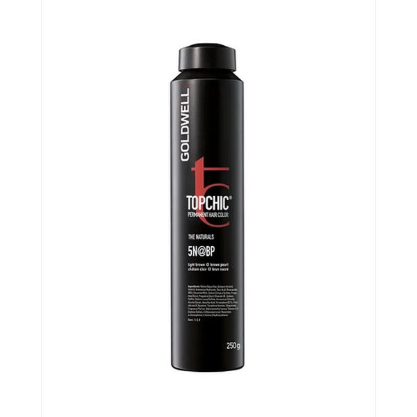 Goldwell Topchic - Краска для волос 5N@BP светло-коричневый с перламутровым сиянием (перламутровый бистр) 250 мл
