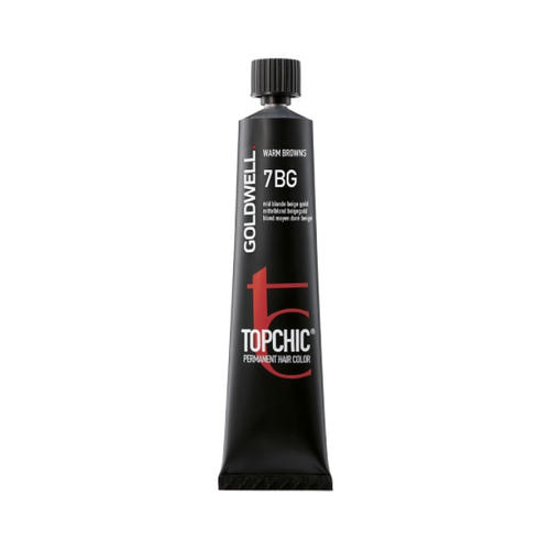 Goldwell Topchic - Краска для волос 7BG средний бежево-золотистый блондин 60 мл.