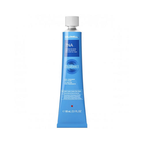 Goldwell Colorance 7NA - Тонирующая крем-краска для волос натуральный пепельный блондин 60 мл