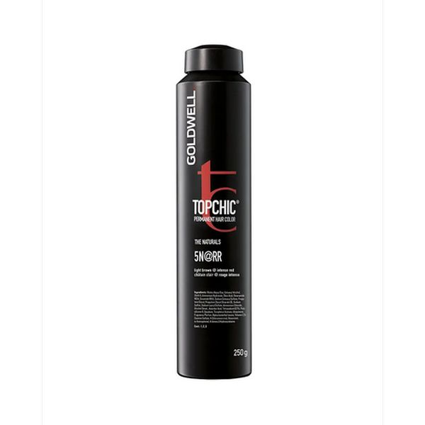 Goldwell Topchic - Краска для волос 5N@RR светло-коричневый с интенсивно-медным сиянием (темный агат) 250 мл
