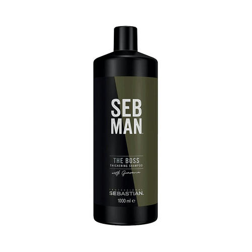 SEB MAN THE BOSS - Освежающий шампунь для увеличения объема 1000 мл