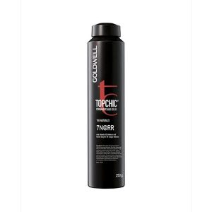 Goldwell Topchic - Краска для волос 7N@RR средний блонд с интенсивно-красным сиянием (русый аметист) 250 мл