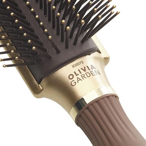 Щетка EXPERT STYLE CONTROL Nylon Bristles Gold&Brown 9 рядов — изображение 5