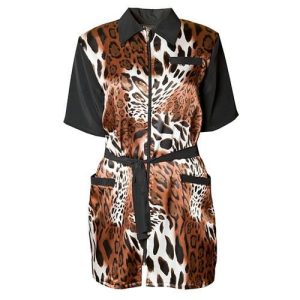 Халат для парикмахера"Leopard"