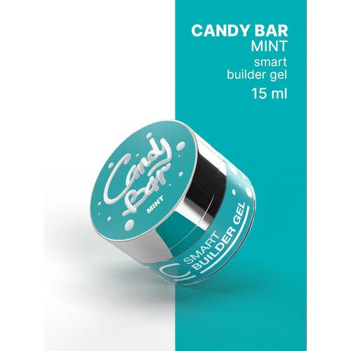 Cosmogel Гель для наращивания/Gel Builder CANDY BAR SMART Mint 15 мл