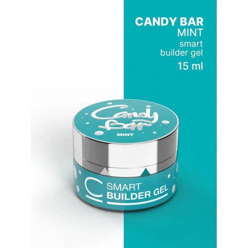 Cosmogel Гель для наращивания/Gel Builder CANDY BAR SMART Mint 15 мл — изображение 2