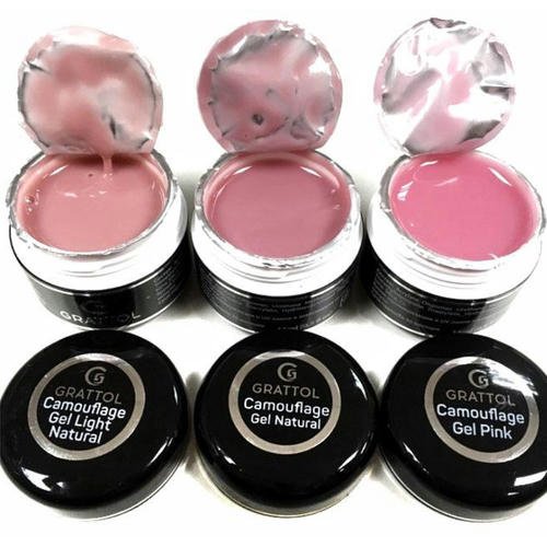 Гель камуфлирующий Grattol Camouflage Gel Natural 15мл — изображение 3