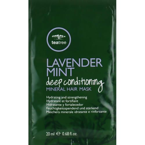 Набор увлажняющих и укрепляющих масок "Лаванда и мята" Paul Mitchell Tea Tree Lavender Mint Deep Conditioning Mineral Hair Mask Set — изображение 2