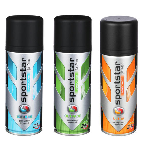 Дезодорант аэрозоль мужской SPORT STAR Ice Blue/Outpace/Ultra, 175 мл