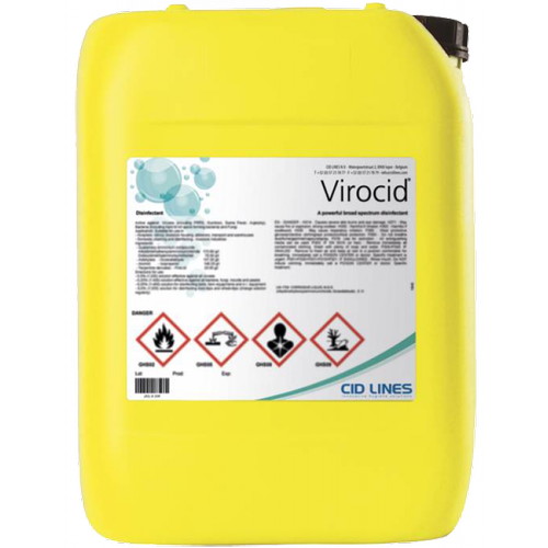 ВИРОЦИД /VIROCID/ Пенное дезсредство для объектов ветеринарного надзора и профилактики инфекций животных, 20 л