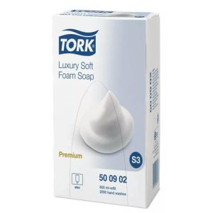 Tork мыло-пена люкс, 800 мл, 4шт.*упак