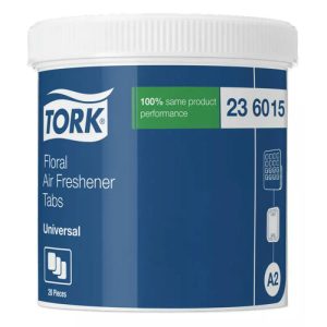 Tork твердый освежитель воздуха в пластинах, цветочный аромат, зеленый, 4шт.*упак