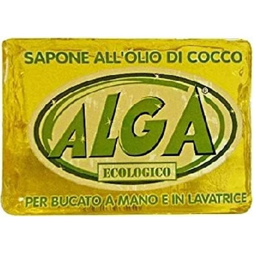 Мыло для стирки и удаления пятен Alga Sapone Bucato Ecologico, 400 гр