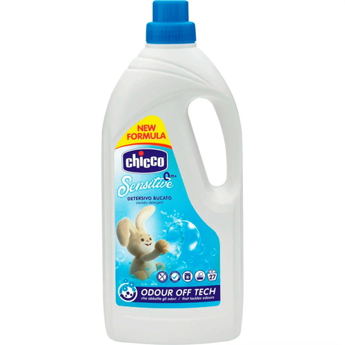Жидкое средство для детской стирки Chicco 27 стирок 1500 мл