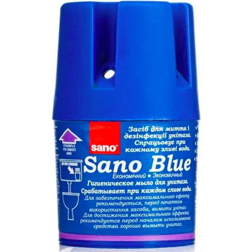 Гигиеническое мыло для сливных бачков Sano Blue Морской, 150 г