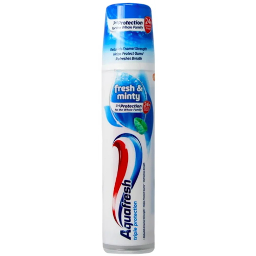 Зубная паста с дозатором Aquafresh Fresh and Minty 100 мл