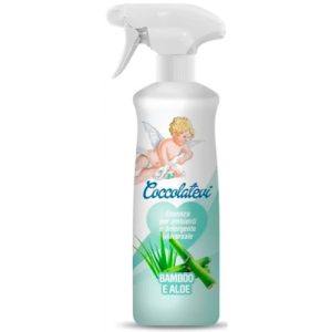 Парфюмированный спрей для дома Coccolatevi Essenza per Ambienti Deodorante Bamboo e Aloe 800 мл