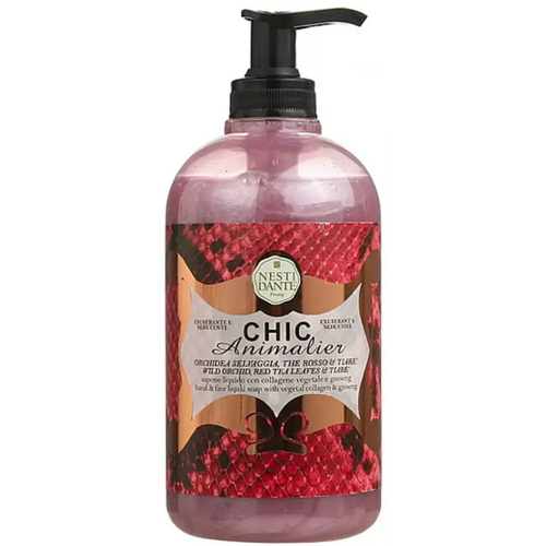 Жидкое мыло Nesti Dante Red Chic Animalier Красный питон 500 мл
